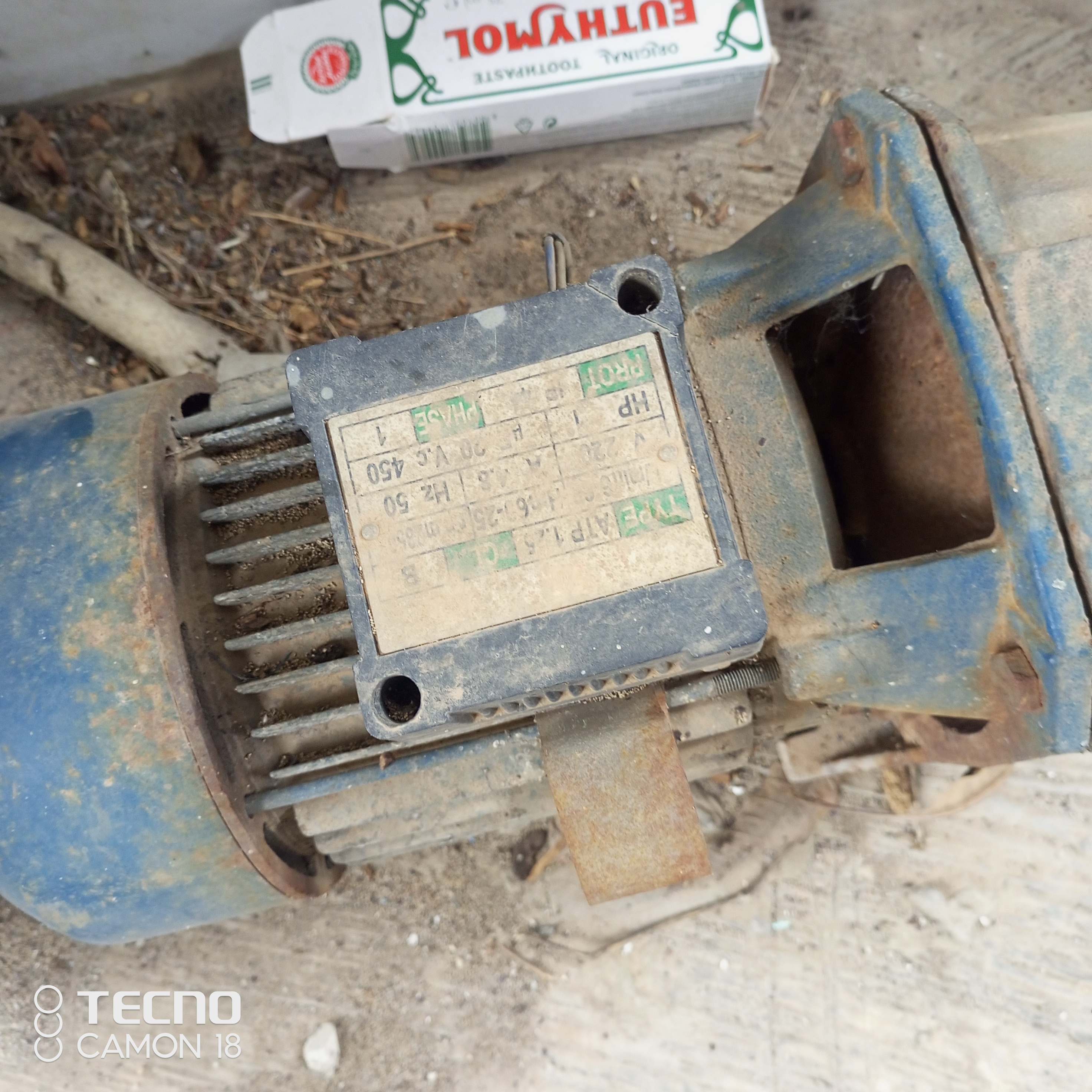 Condemned surface pumping machine 