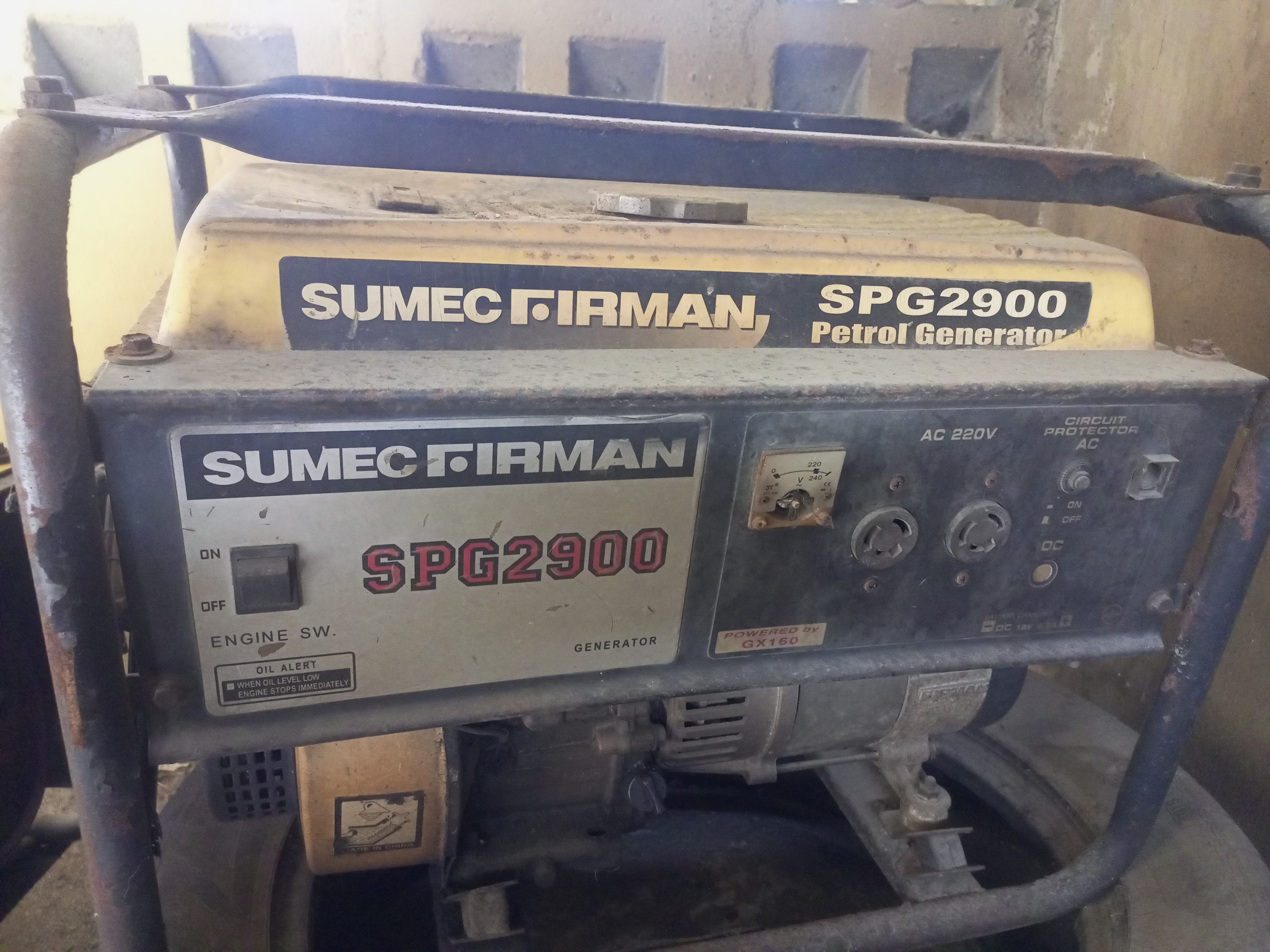 Repairable old generator for sale 