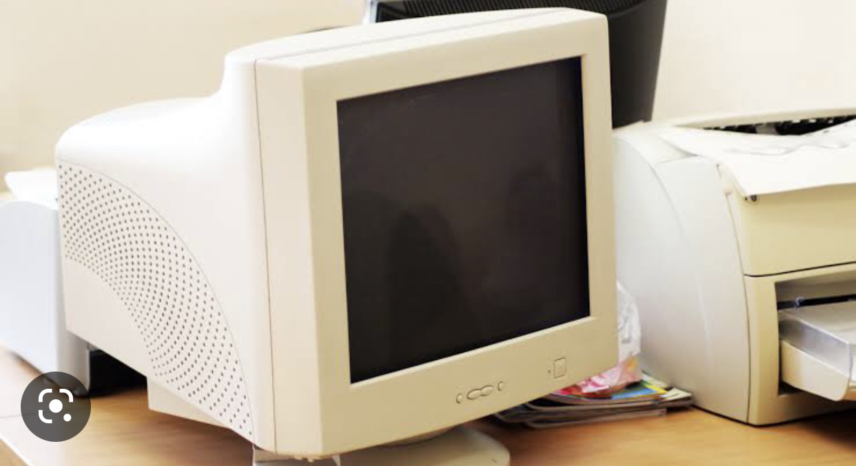 Old computer monitor 