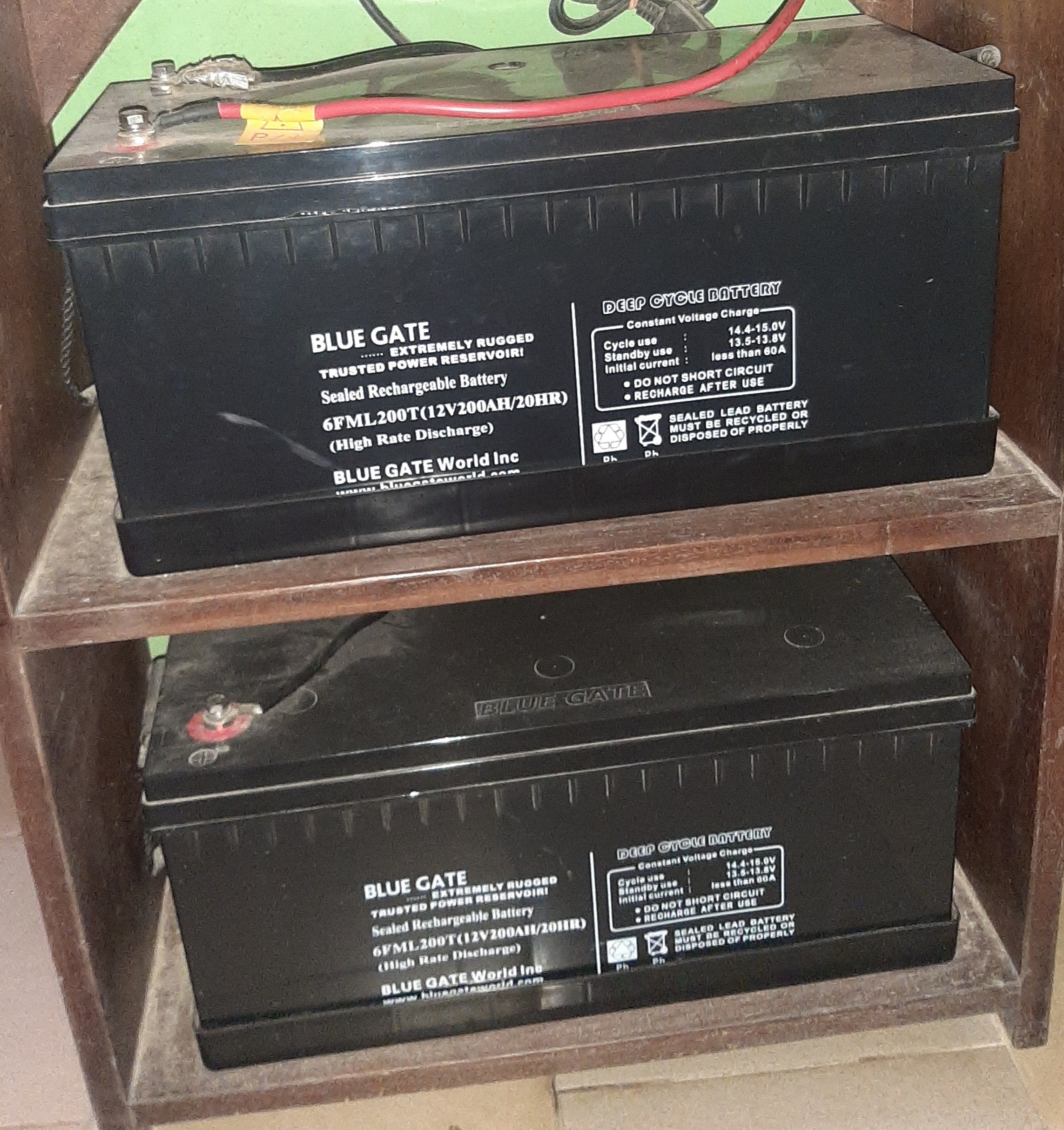 Scrap inverter batteries 