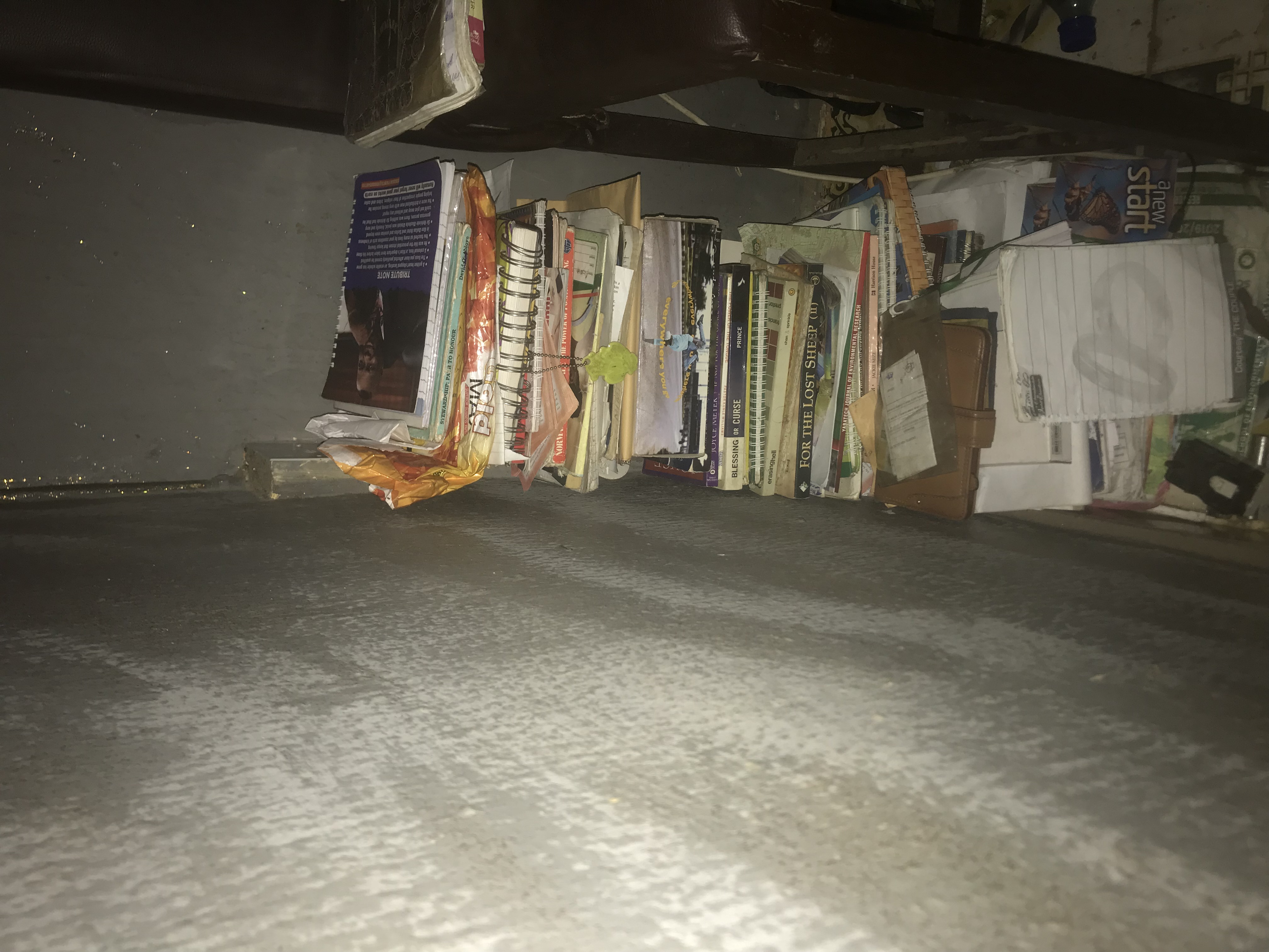 “Paper and plastic scraps for sale! Make an offer”