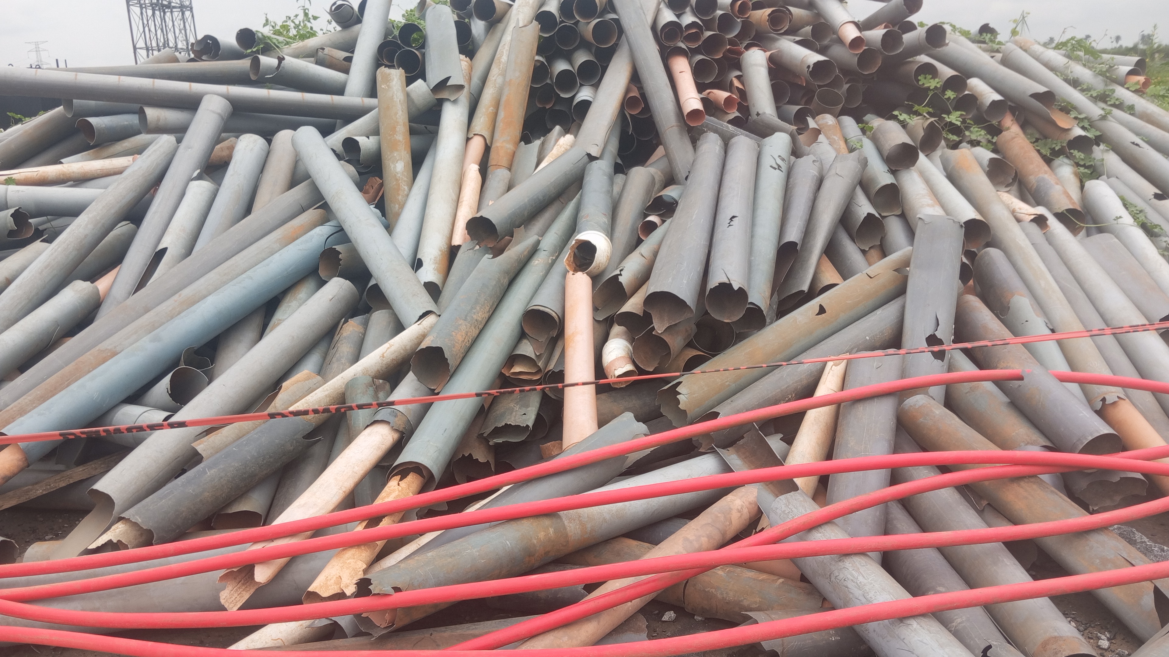Pvc pipes and pvc scrap