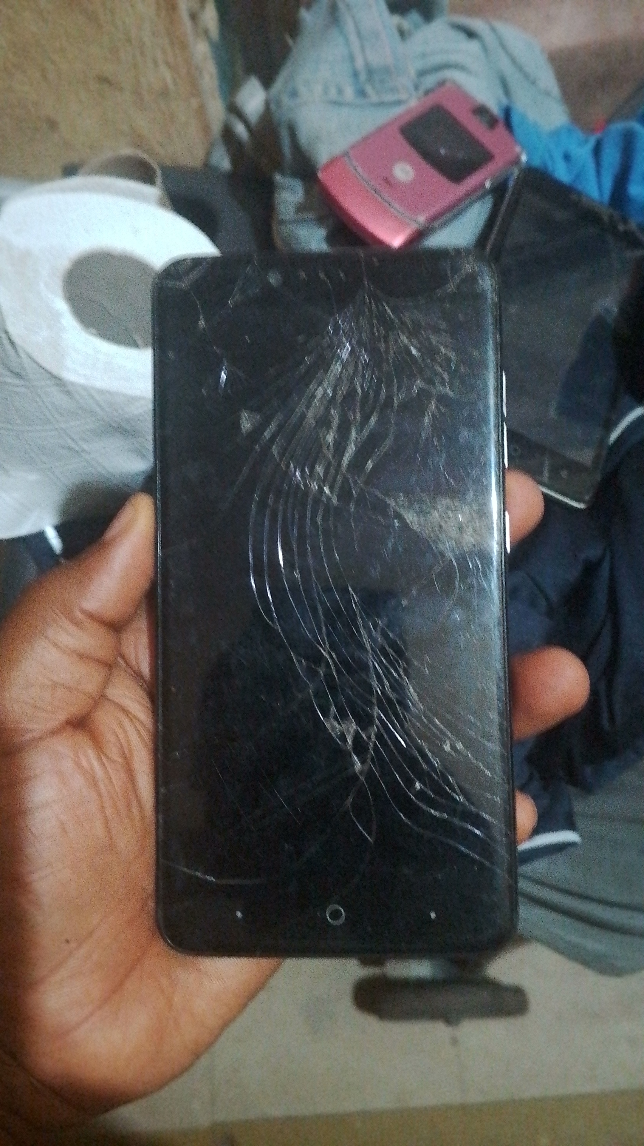 Damaged phones 