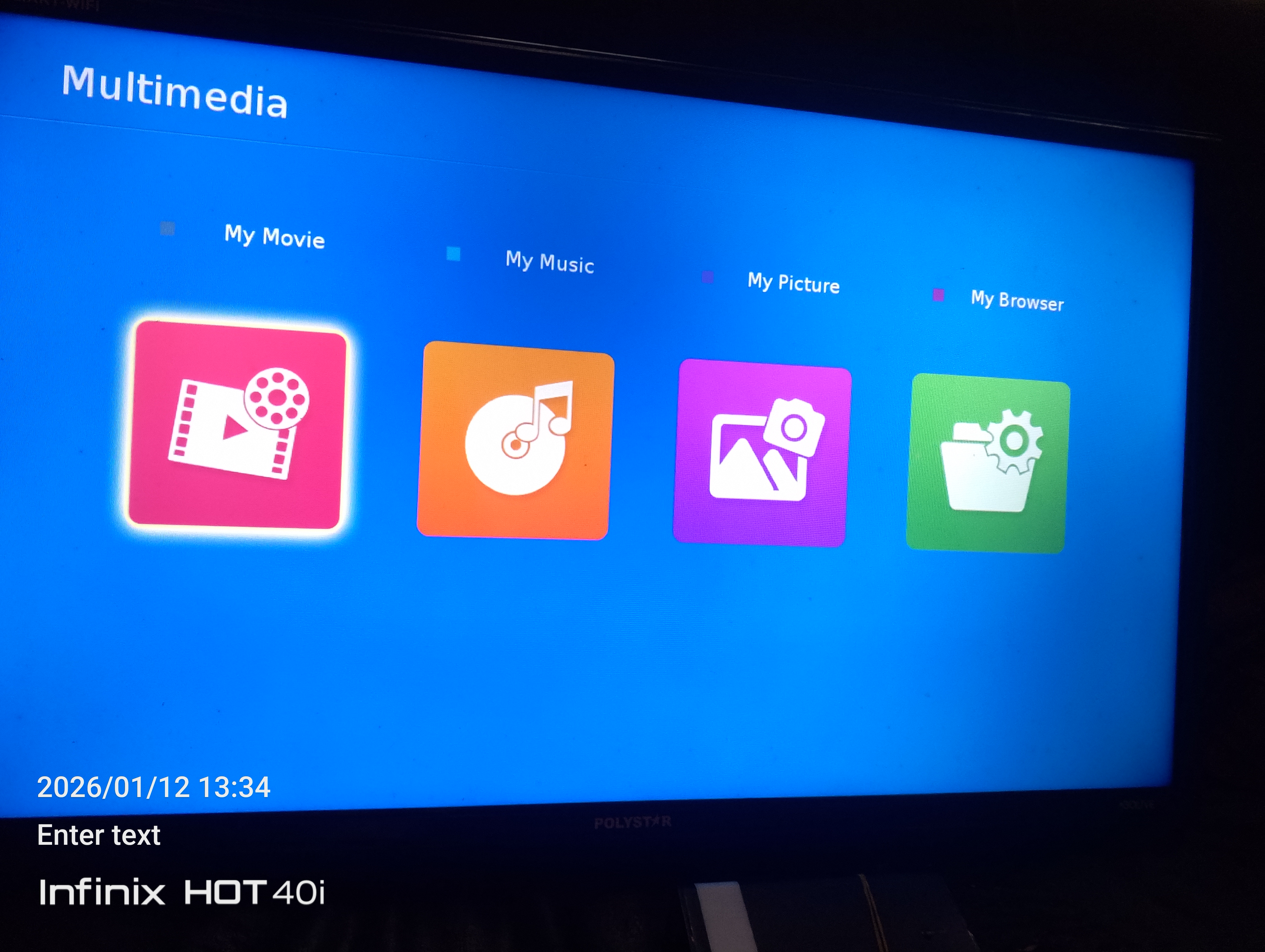 32 inches Smart LED TV. Working 100 percent.